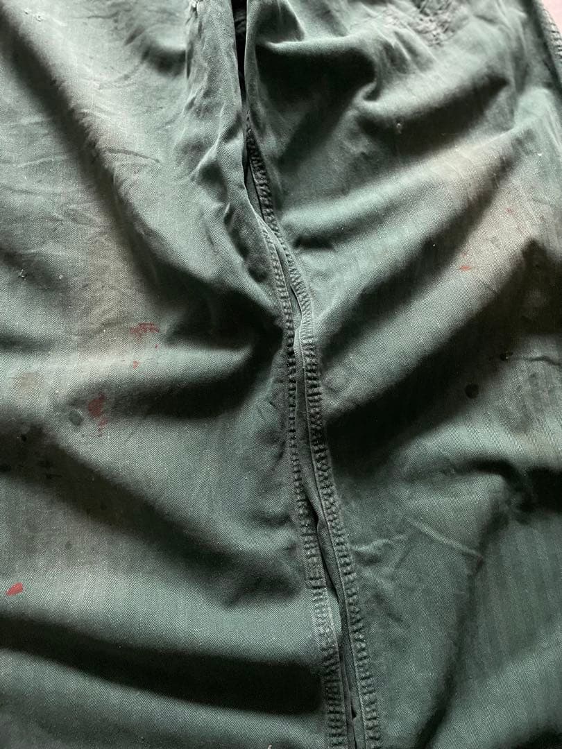 50s US製 HBT ワーク オールインワン つなぎ カバーオール 雰囲気系