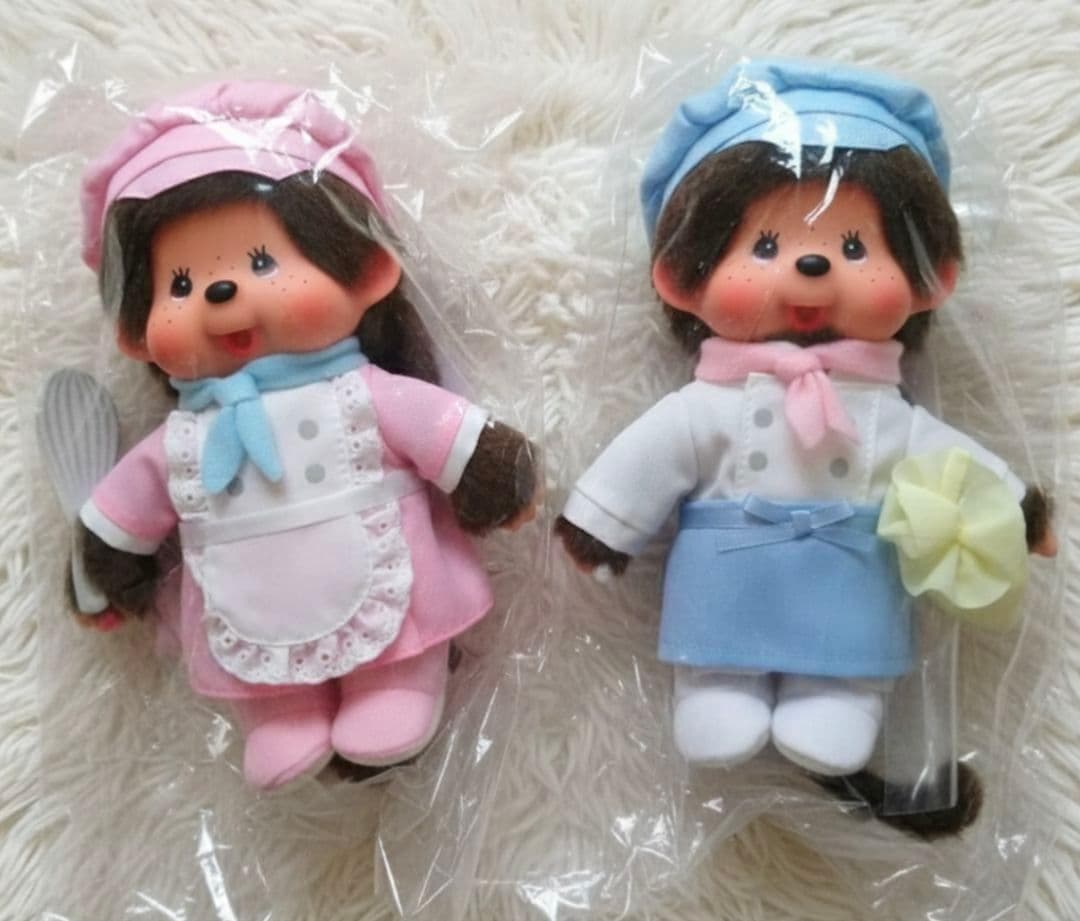 モンチッチ 2026 東京駅限定 パティスリーモンチッチ S 男の子 女の子 2026東京駅限定】 パティスリー モンチッチ 男の子 女の子 2体 - メルカリ