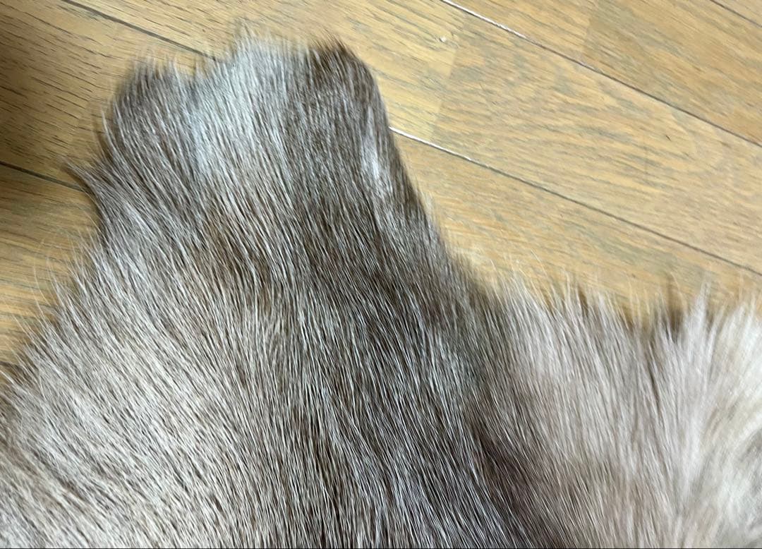 関西万博 北欧館【フィンランド製】高級トナカイの毛皮 ムートン