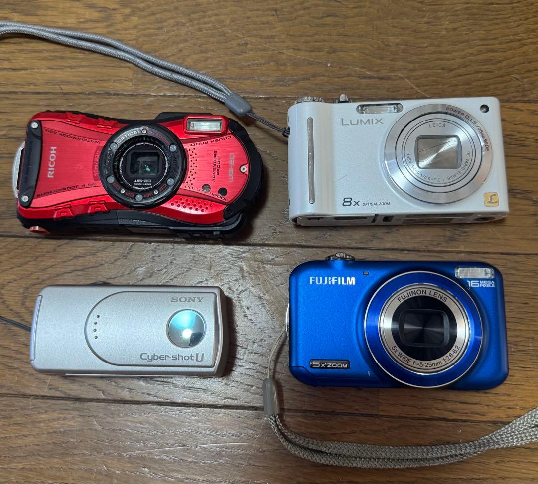 デジタルカメラ4台セット. ジャンク デジカメ 4台まとめ《ジャンク》 - メルカリ