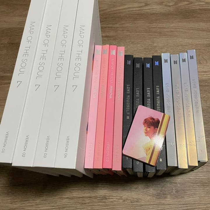 BTS アルバム トレカ付き Amazon.co.jp: BTS アルバム トレカ LoveYourSelf 抜け無し : ホビー