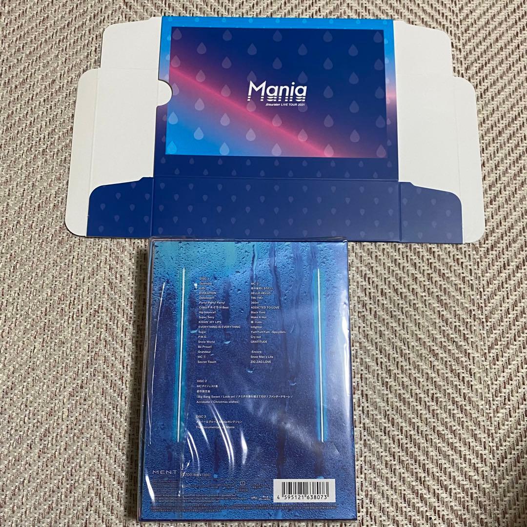 Man LIVETOUR 2021 Mania 初回 Blu-ray