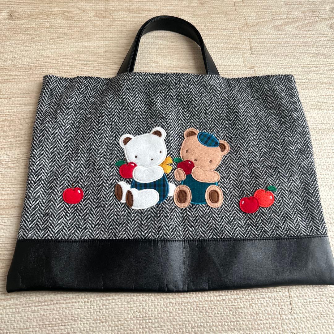 【familiar】秋のファミリアショー 2022 ヘリンボーン バッグ familiar】秋のファミリアショー 2022 ヘリンボーン バッグ - メルカリ