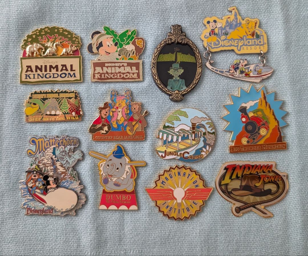 TDL WDW アトラクション ピンバッジ 東京ディズニーランド 2005年 カウントダウンパーティー ミッキー