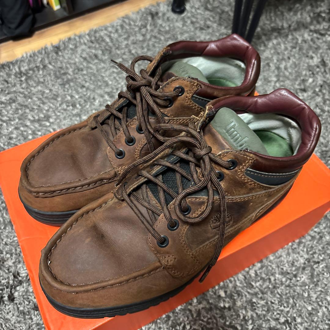 靴 TIMBERLAND HERITAGE GTX MOC TOE 26cm Timberland x Beams Heritage Moc Toe Gtx Chukka Boots 'Brown' 37042W