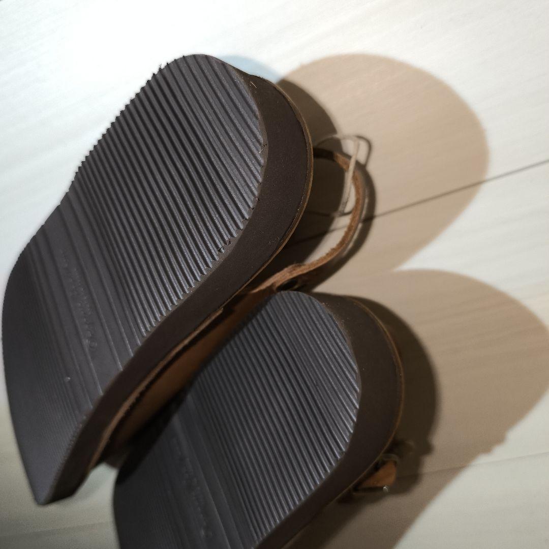 Organic Handloom サボ クロッグ レザーサンダル 23.0cm