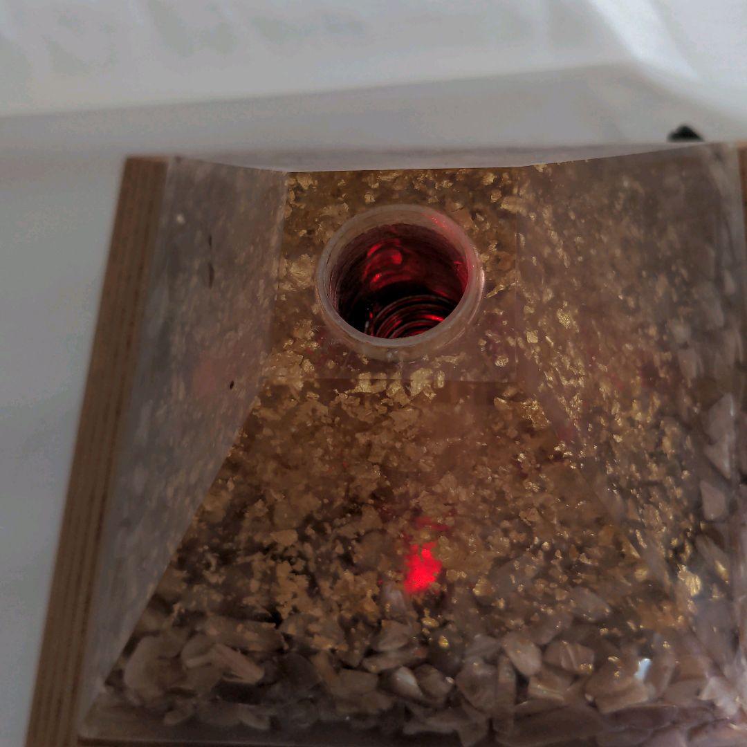 期間限定　希少ピラミッド　HUGミューアnazoKヒーリングあ〜と気場補正コイル