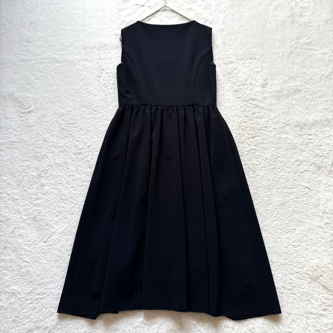 美品】フォキシーニューヨーク ノースリーブワンピース フロントジップ