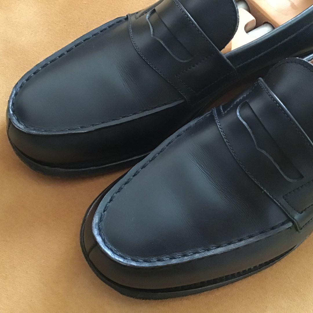 J.M.WESTON 180ローファー 4C ボックスカーフ ブラック