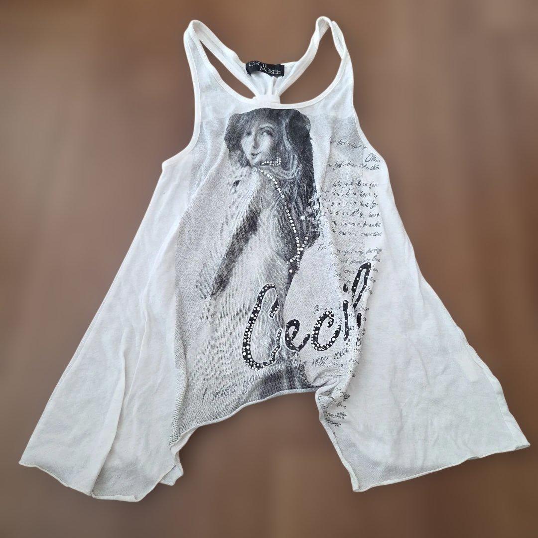 CECIL McBEE y2k 平成ギャル タンクトップ ノースリーブトップス