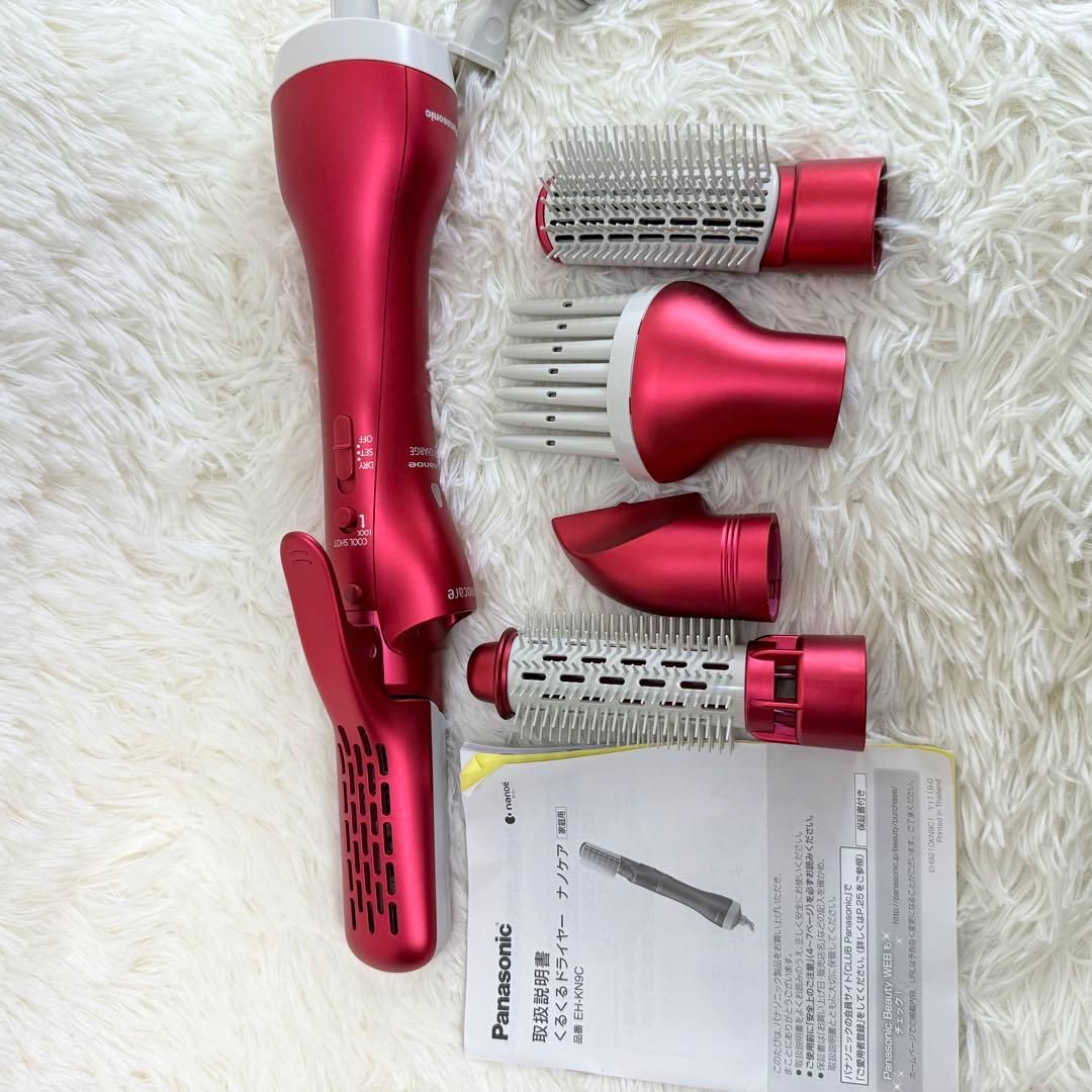 ☆美品☆ Panasonic ドライヤーナノケア 海外対応 EH-KN9C-RP