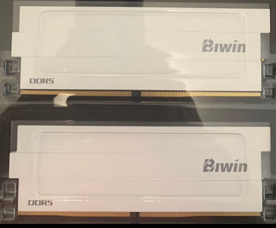 ほ*ほ様 Biwin DW100 DDR5-6000 16×2 32GB 白 R Amazon.co.jp: Biwin DW100 DDR5 6000MT/s (PC5-48000) デスクトップPC