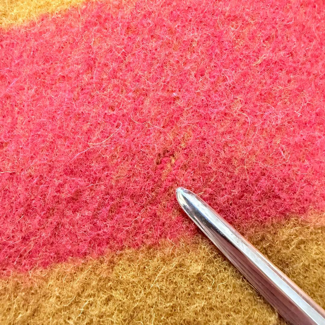 HERMES エルメス ヴィンテージ ロカバール ウール100％ ベスト 46