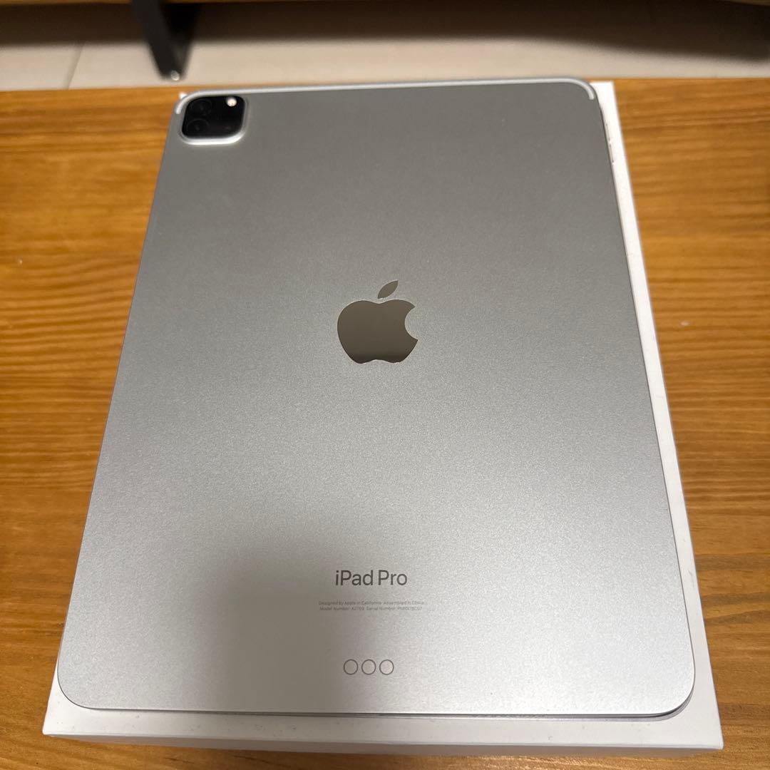 iPad Pro 第4世代 11シルバー 512GB 【バッテリー最大100%】 11インチiPad Pro Wi-Fi 512GB - シルバー（第4世代）[整備済製品