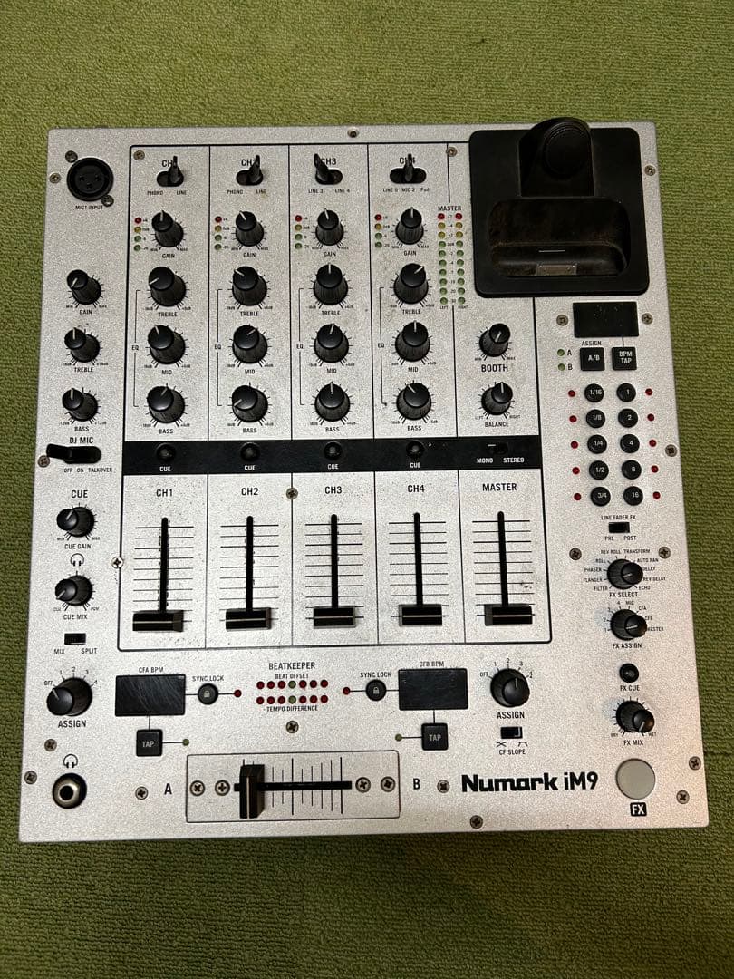 Numark iM9 DJミキサー NUMARK エフェクター付きiPod DJミキサーiM9の詳細ページ -OTAIRECORD-