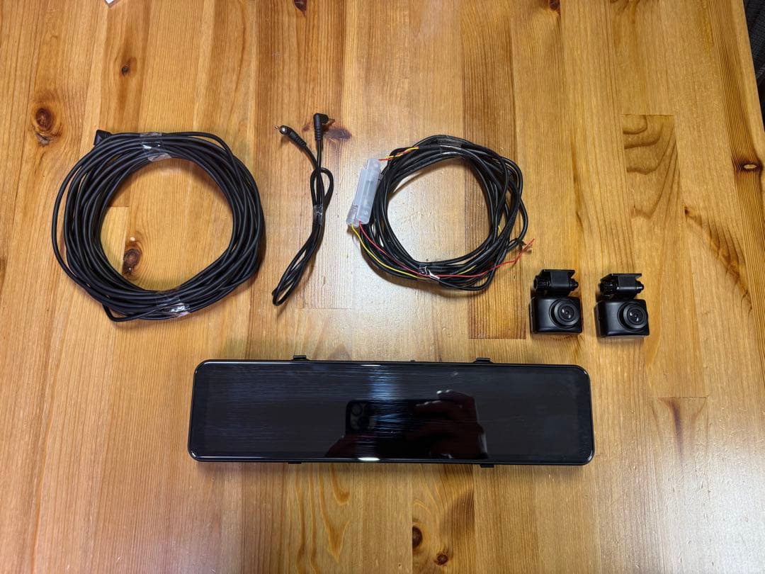 配線付き✨コムテック ZDR038 ミラー型ドライブレコーダー ドライブレコーダー 取り付け コムテック ZDR038 ドラレコ 取付｜グー