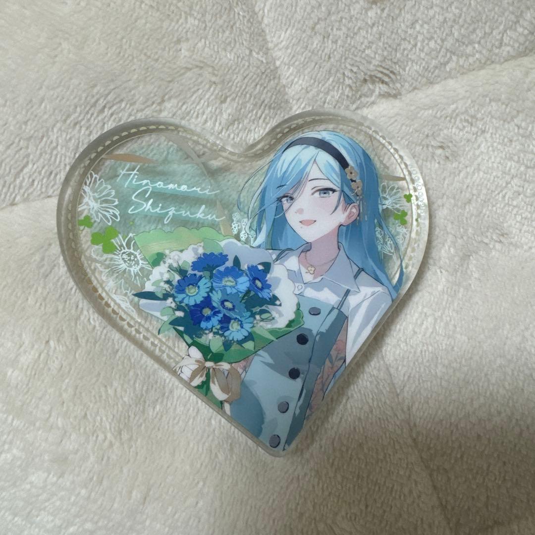 日野森雫 プロセカ 4周年感謝祭 ハート型アクリルブロック - メルカリ