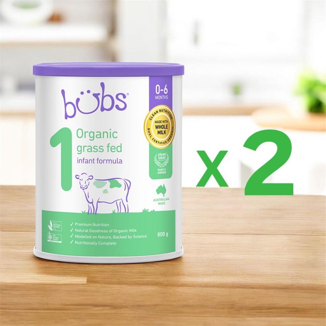 2缶Bubs バブズ オーガニック 粉ミルク ステップ1 Mydeen出品 楽天市場】Bubs（バブズ）オーガニック Organic 粉ミルク ステップ1（0