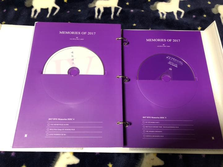 BTS MEMORIES 2017 《トレカ無し》メモリーズ2017