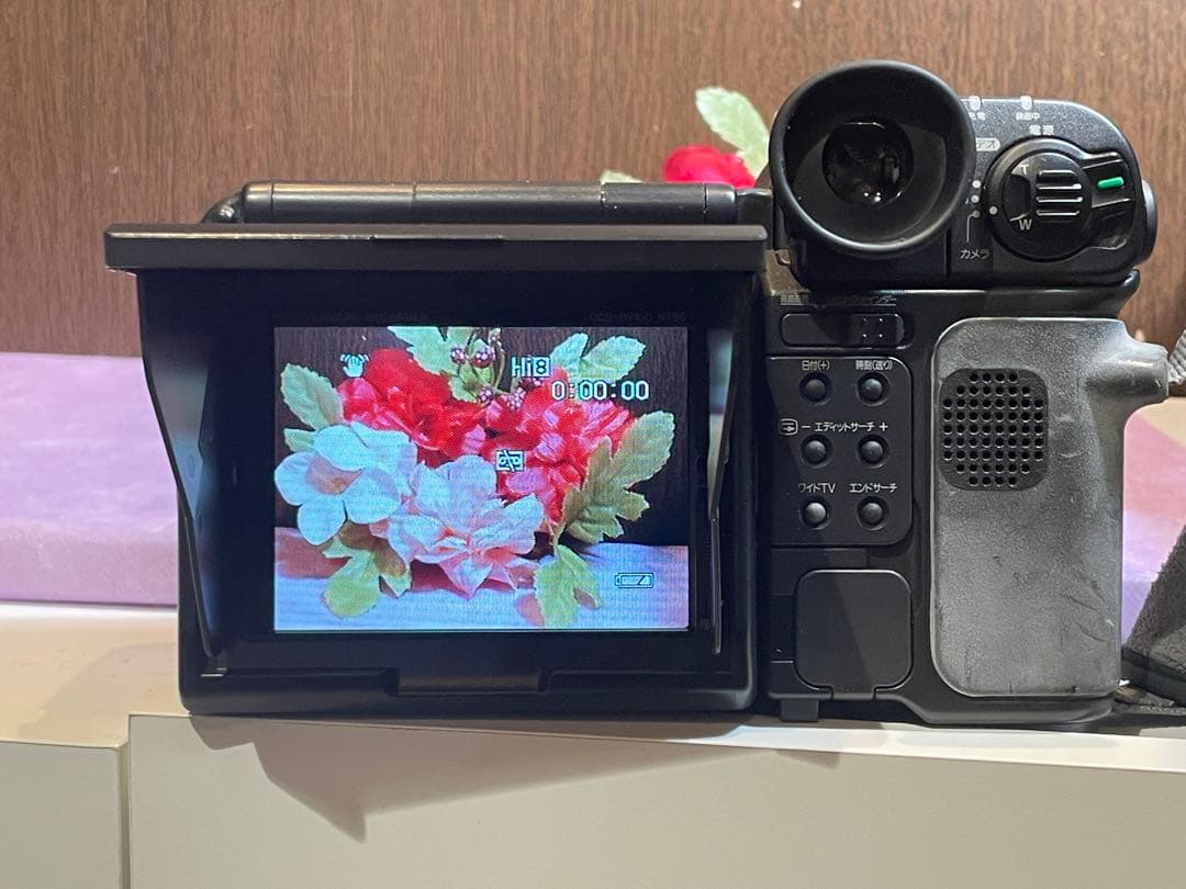 SONY Handycam video Hi8 24倍ズーム 水中ケース付 - メルカリ