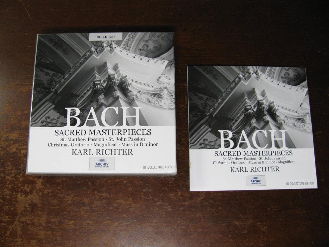 J.S.バッハ　マタイ受難曲など4作品・宗教作品集　１０CD　良美品　リヒター Amazon.co.jp: バッハ:マタイ受難曲 BWV244: ミュージック