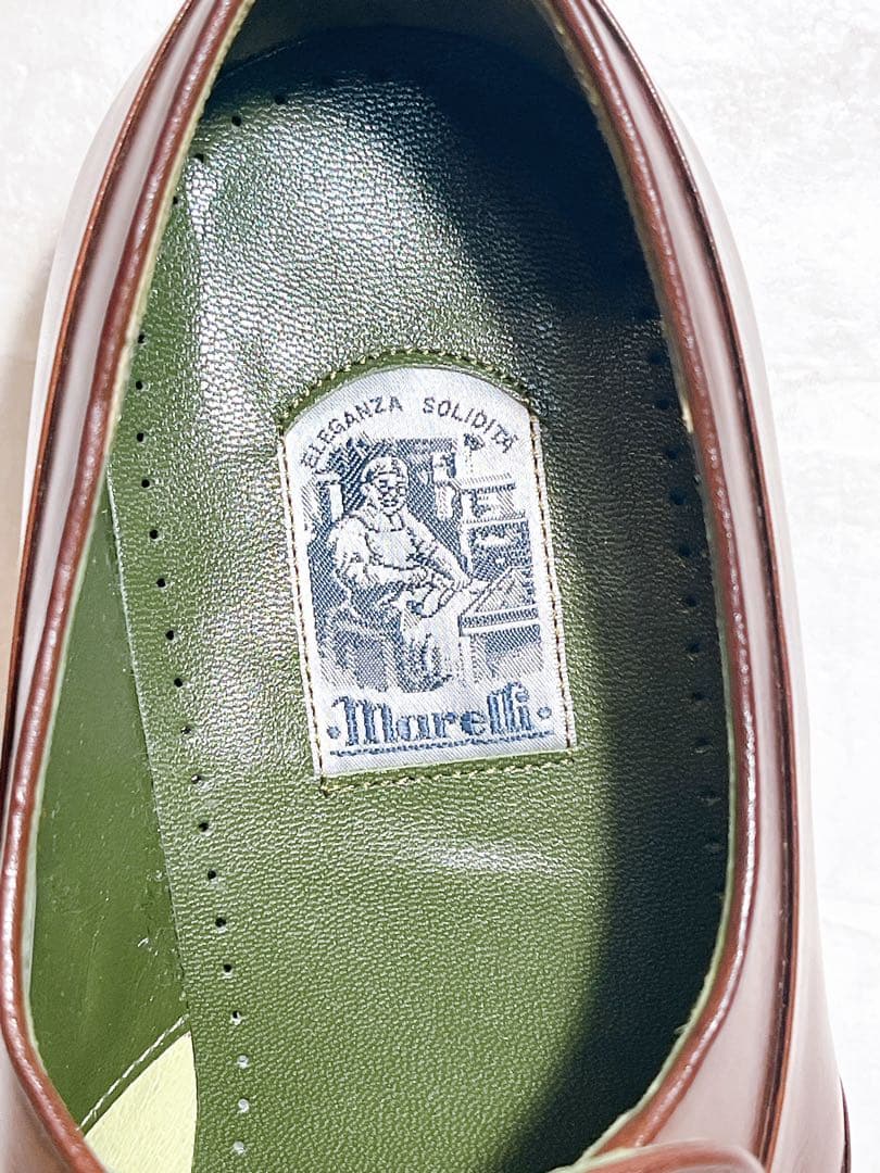 【未使用】marelli ローファー ヴィンテージ マッケイ製法 24.5EEE