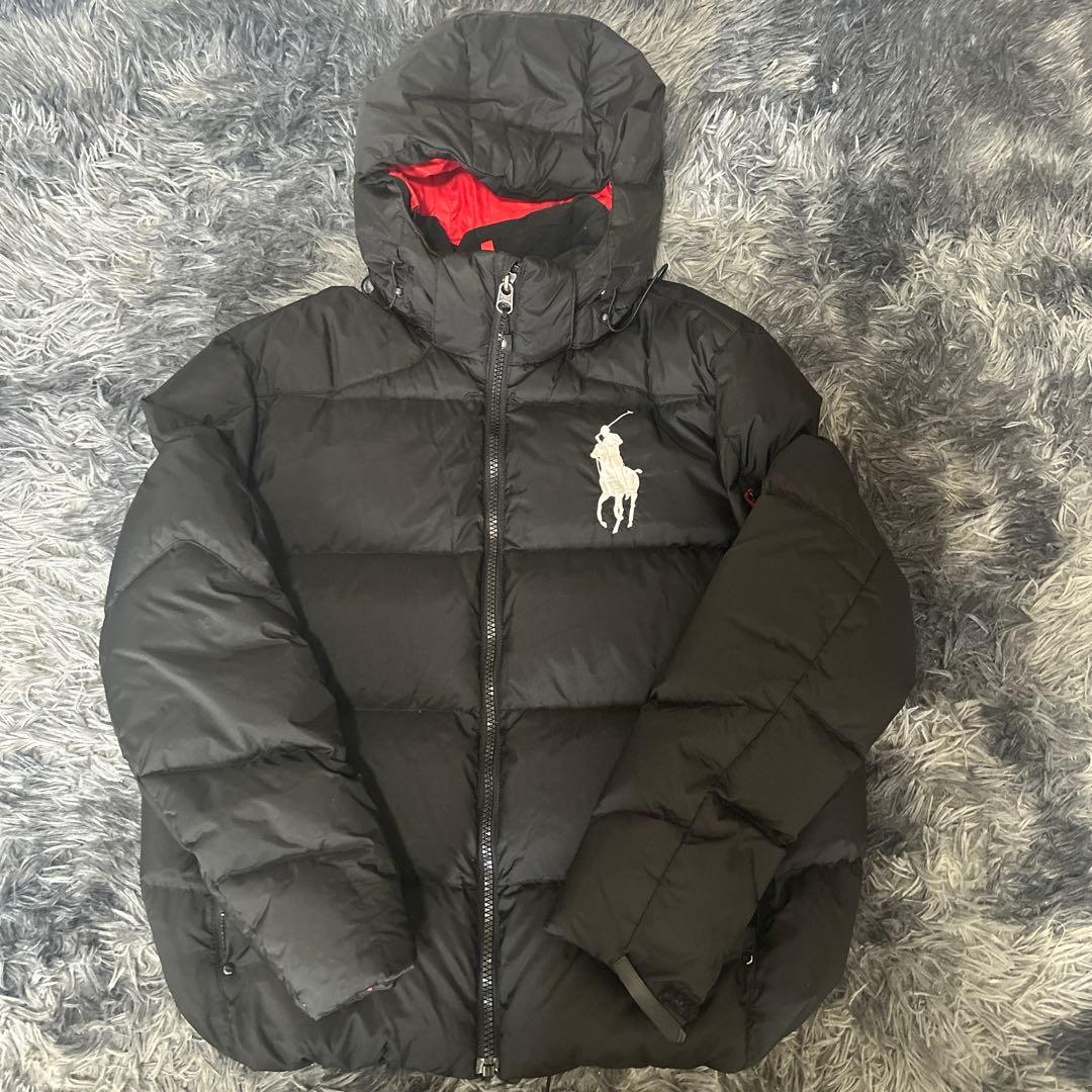 ビッグポニー✨ ポロラルフローレン ダウンジャケット ブラック XL