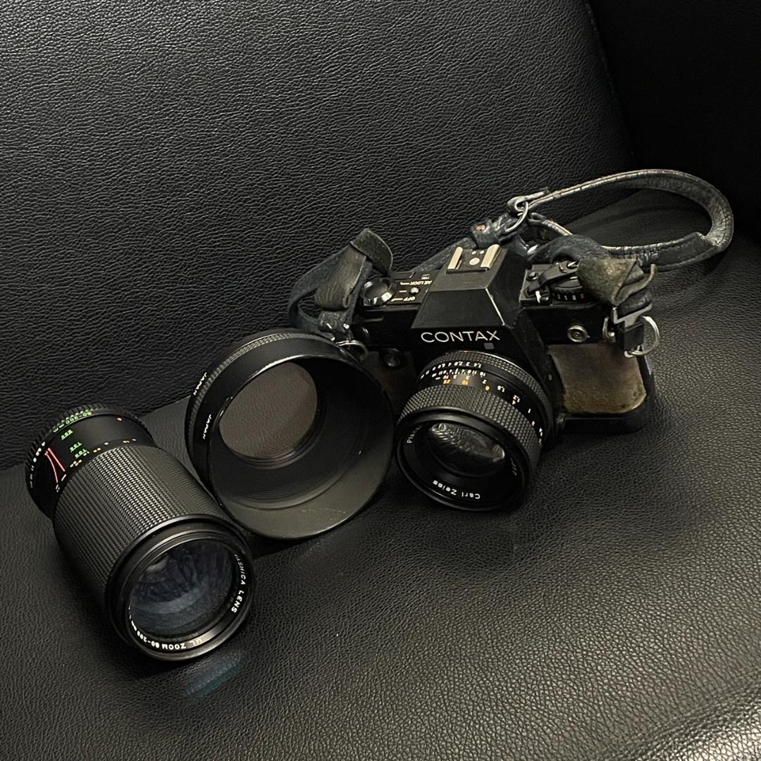 CONTAX カメラ 137MA QUARTZ レンズ、レンズカバーセット - メルカリ