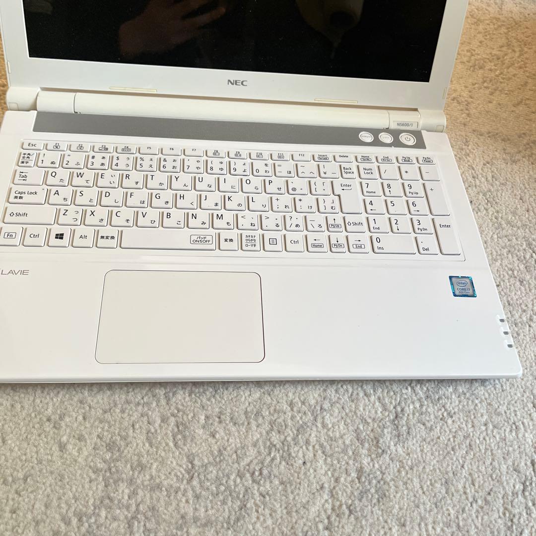NEC LAVIE ホワイトノートPC Intel Core i7 ジャンク - メルカリ