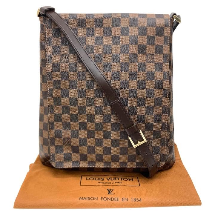 【AB】ルイ ヴィトン LOUIS VUITTON ダミエ ミュゼット 美品 LOUIS VUITTON】ルイヴィトン『ダミエ ミュゼット タンゴ』N51255