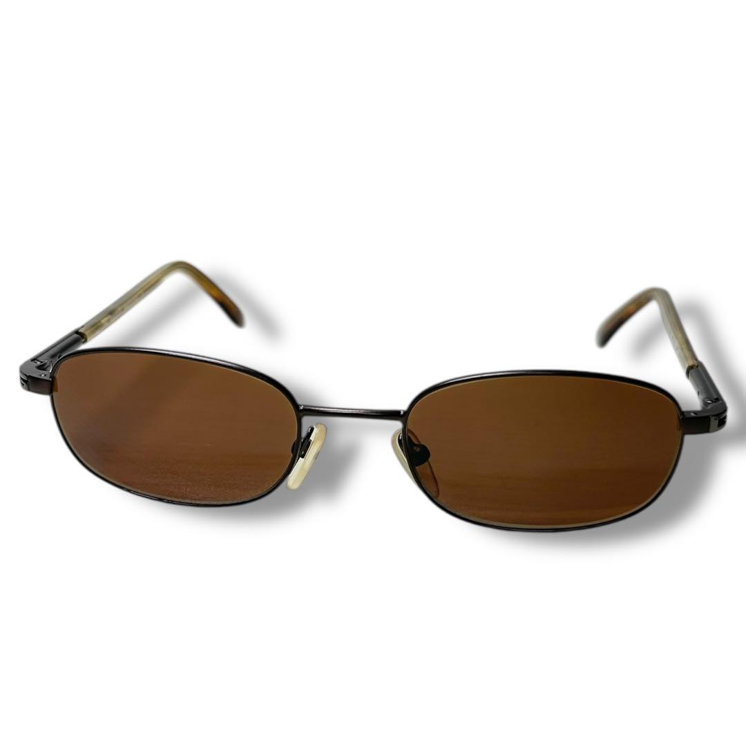 GUCCI ティアドロップ サングラス ブラウンレンズ メタルフレーム