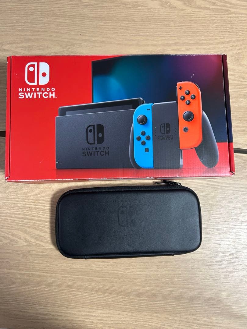 Nintendo Switch 本体 & 持ち運びケース Nintendo Switchケース（有機EL・黒・ハード・収納・持ち運び