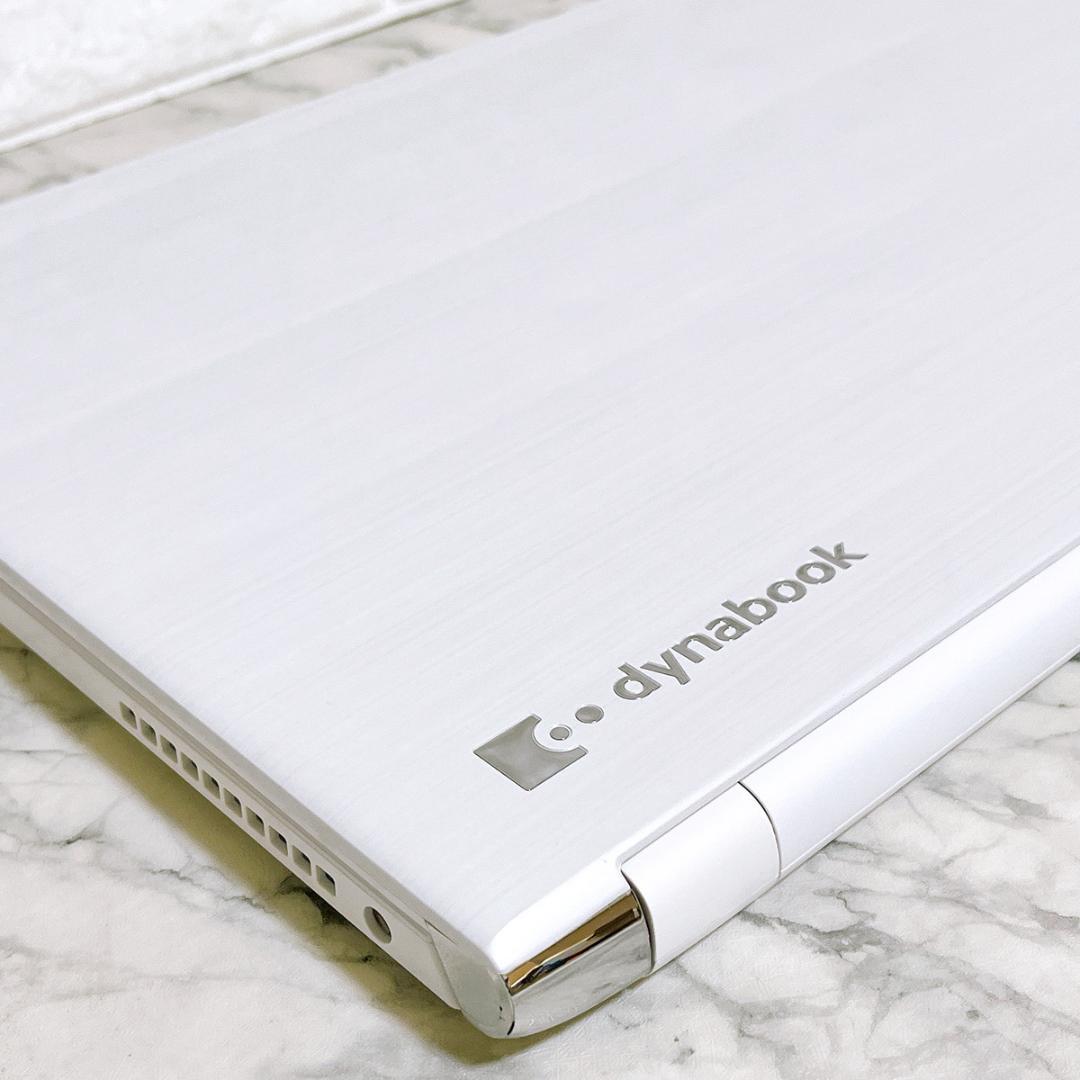 美品✨Windows11✨新品爆速SSD薄型ノートパソコン白✨カメラ・オフィス