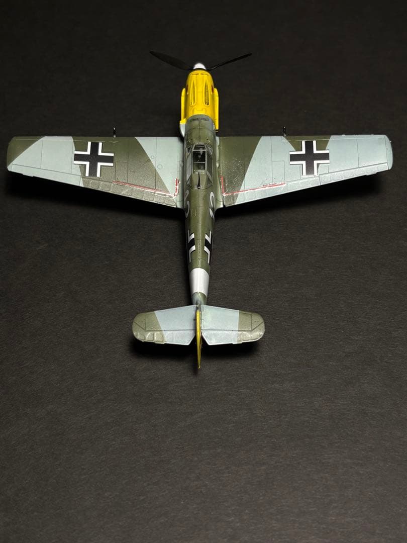 #作品No26ドイツ空軍 メッサーシュミット Bf109E-4/7 TROP