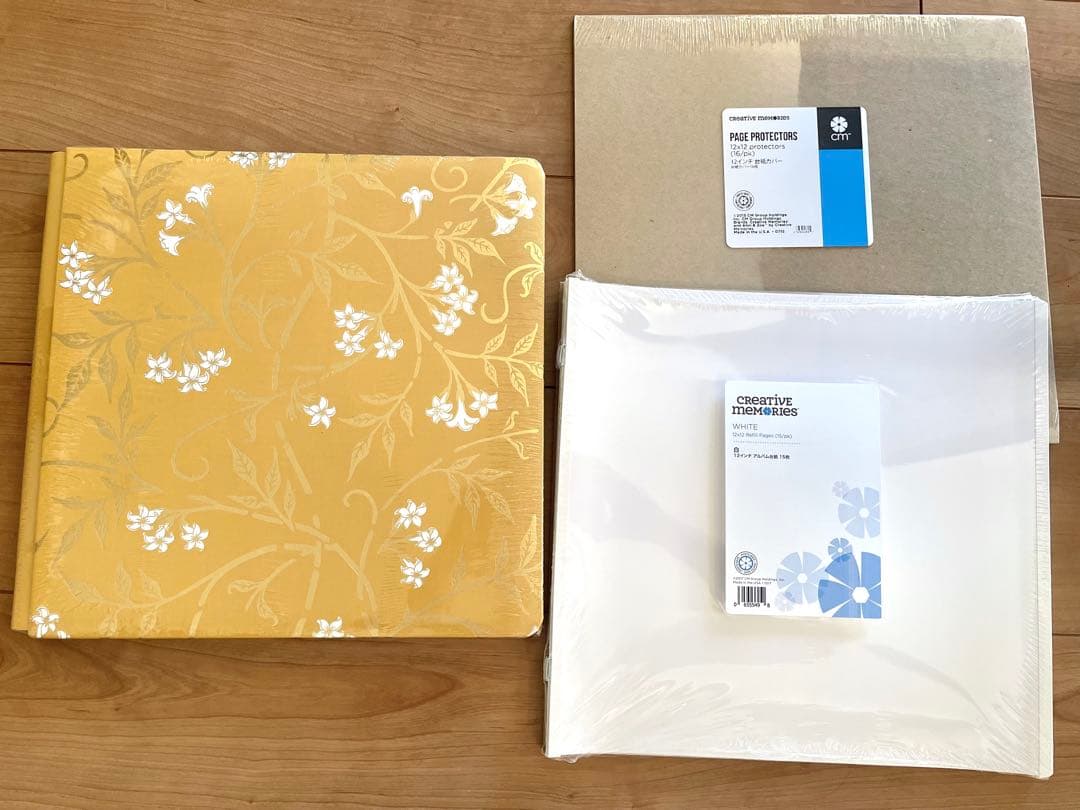 クリエイティブメモリーズ 12インチアルバムカバーアールヌーヴォー、台紙セット クリエイティブメモリーズ 12インチアルバムカバーアールヌーヴォー