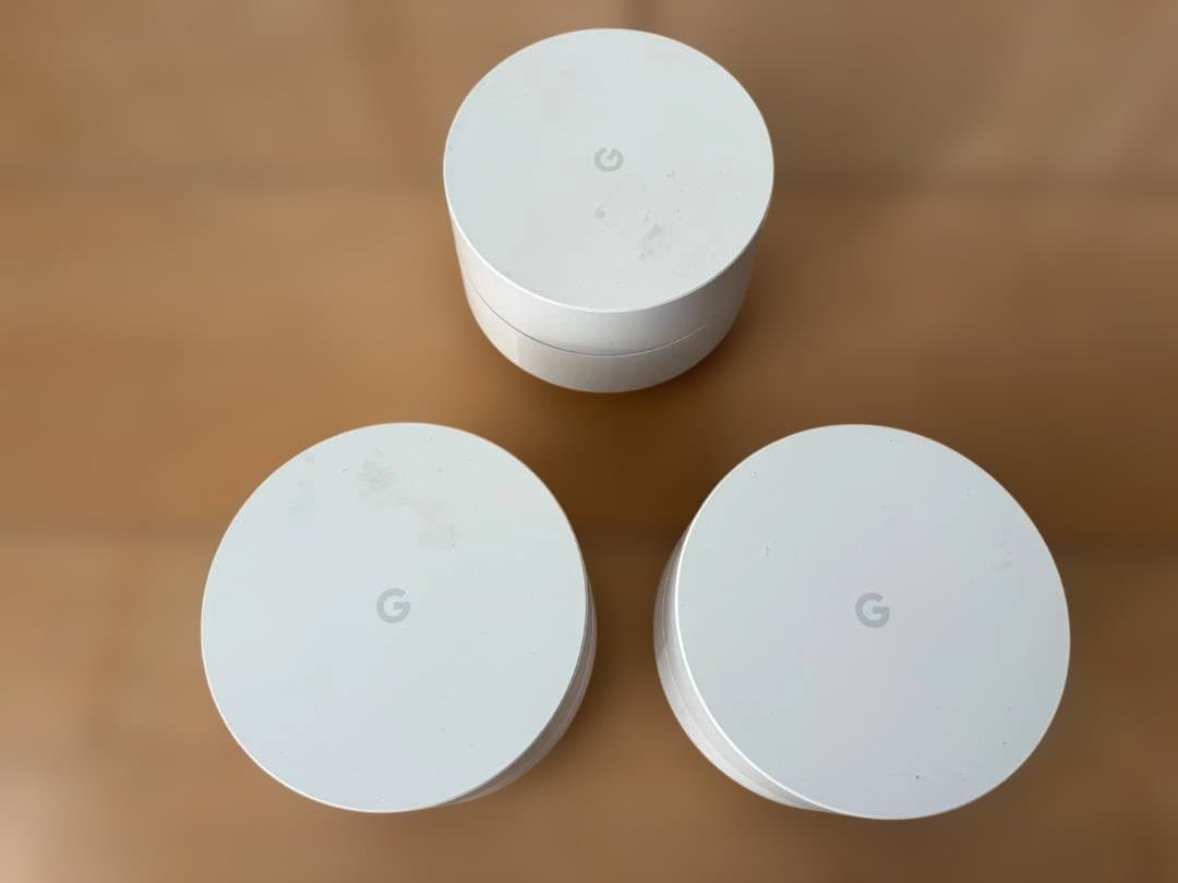 ★☆ Google WiFi 無線LANルーター AC-1304 3個セット Amazon.com: Google WiFi System, 1-Pack - Router Replacement for