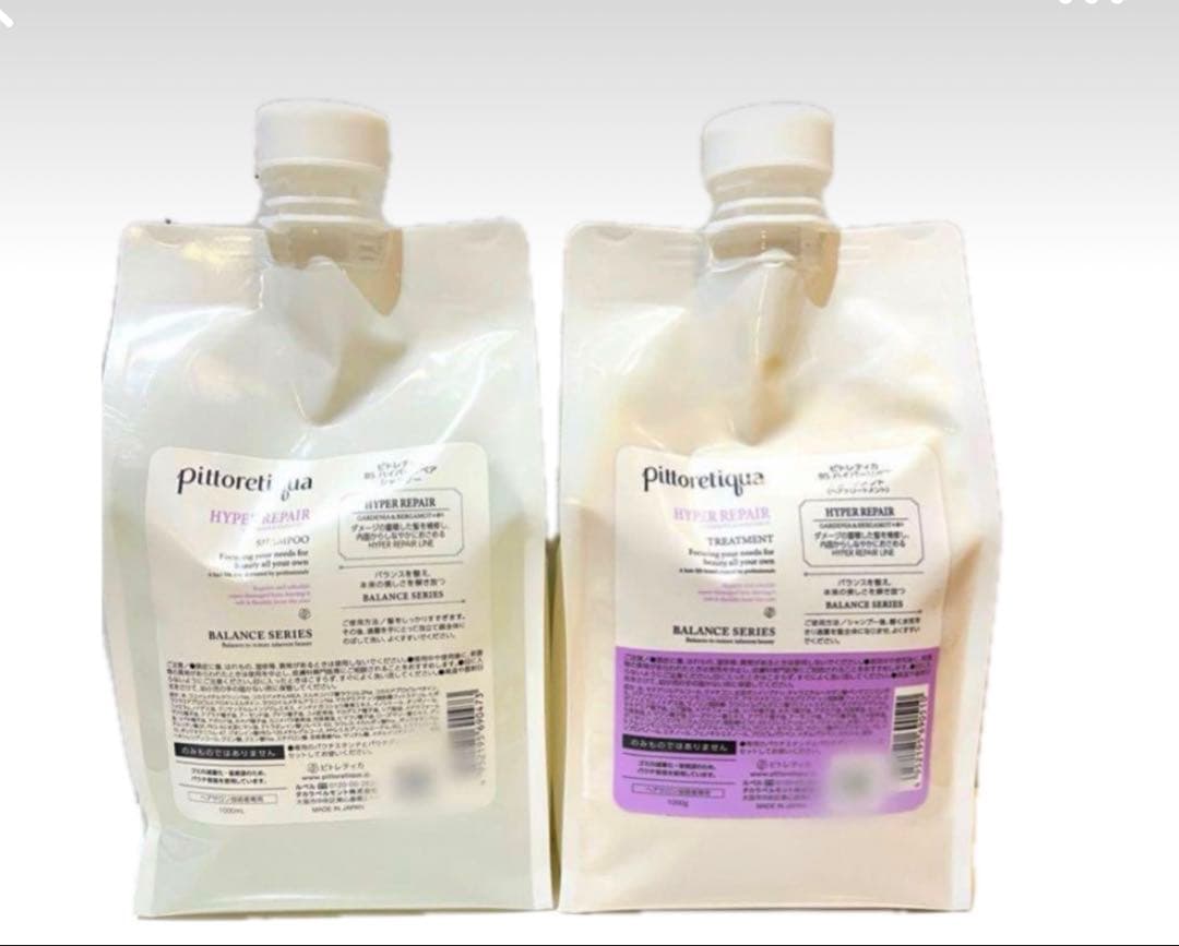 Pittoretiqa バランスシリーズ シャンプー トリートメントセット ホワイトビー バランスリペア トリプルセット / DR.HONEY(シャンプー