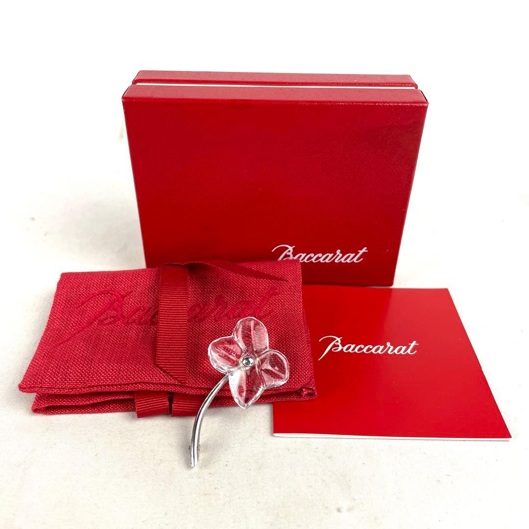 Baccarat バカラ ブローチ オルテンシア クリスタル シルバー 925 バカラ（Baccarat） オルテンシア ネックレス チョーカー 3トップ 2