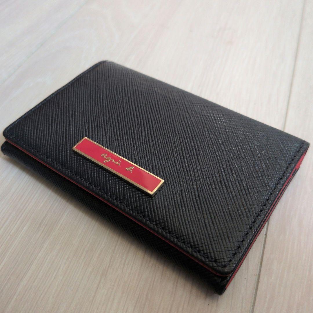 agnes b. ネイビー名刺入れ - メルカリ