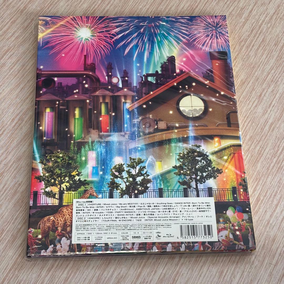 ジャニーズWEST LIVE TOUR 2022 Mixed Juice 初回盤 - メルカリ