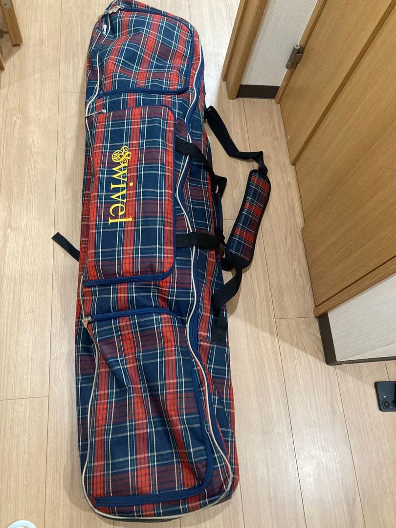 Ride スノーボードとバッグ チェック柄 BURTON スノーボード スキー ボストンバッグ チェック柄 特大サイズ