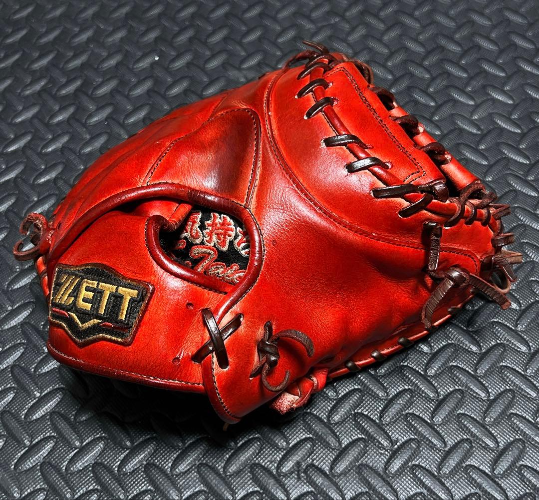 日本製 ZETT プロステイタス オーダー 硬式 キャッチャー ミット 中村悠平 硬式キャッチャーミット プロステイタス 捕手用 | 【ZETT】ゼット