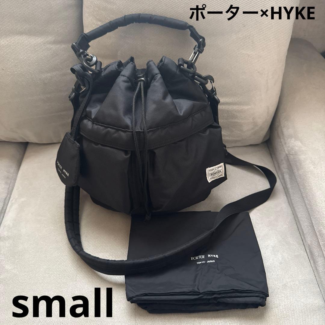 ★超美品★ ポーター HYKE コラボ tool box small ブラック PORTER×HYKE 2022年秋冬コラボレーションライン登場 | HIGHSNOBIETY.JP