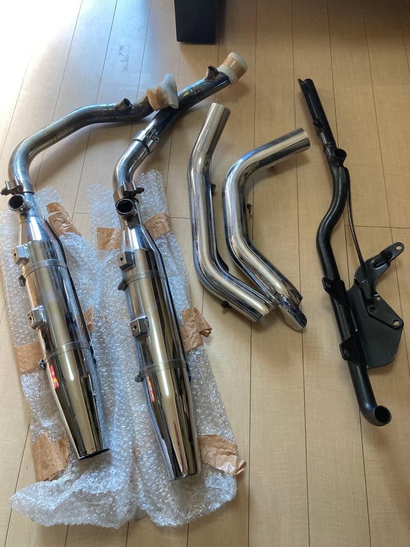 スポーツスターXL883 ハーレーダビッドソン 純正マフラー - メルカリ