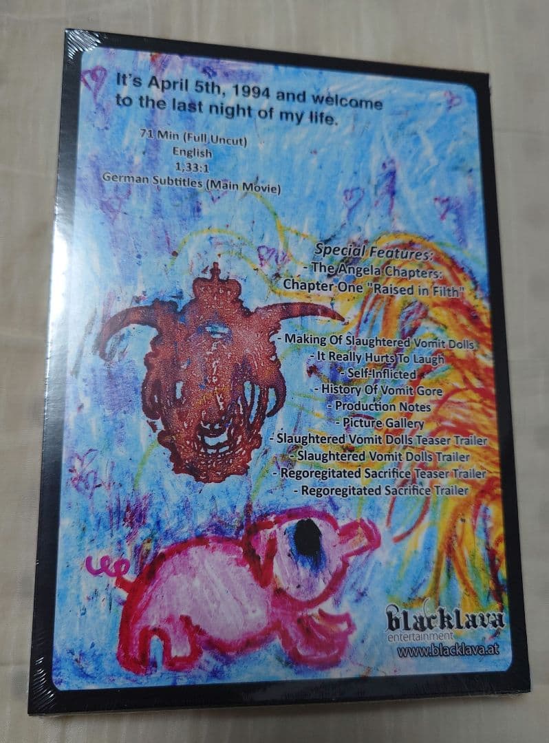 ルシファー・ヴァレンタイン監督 「THE VOMIT」シリーズ全5作 新品未