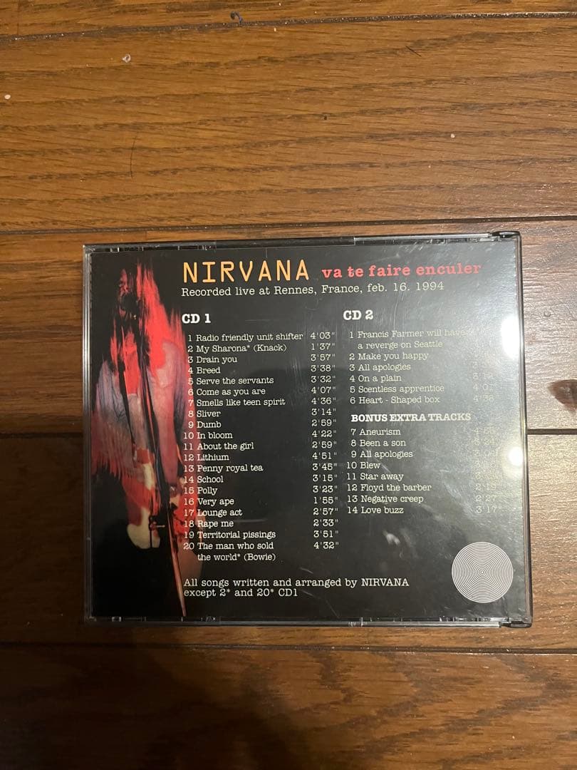 NIRVANA va te faire enculer 2CD 鬼レア　美品
