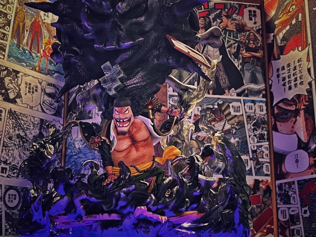 ONE PIECE ワンピース 黒ひげ ティチ【黑水】ガレージキット