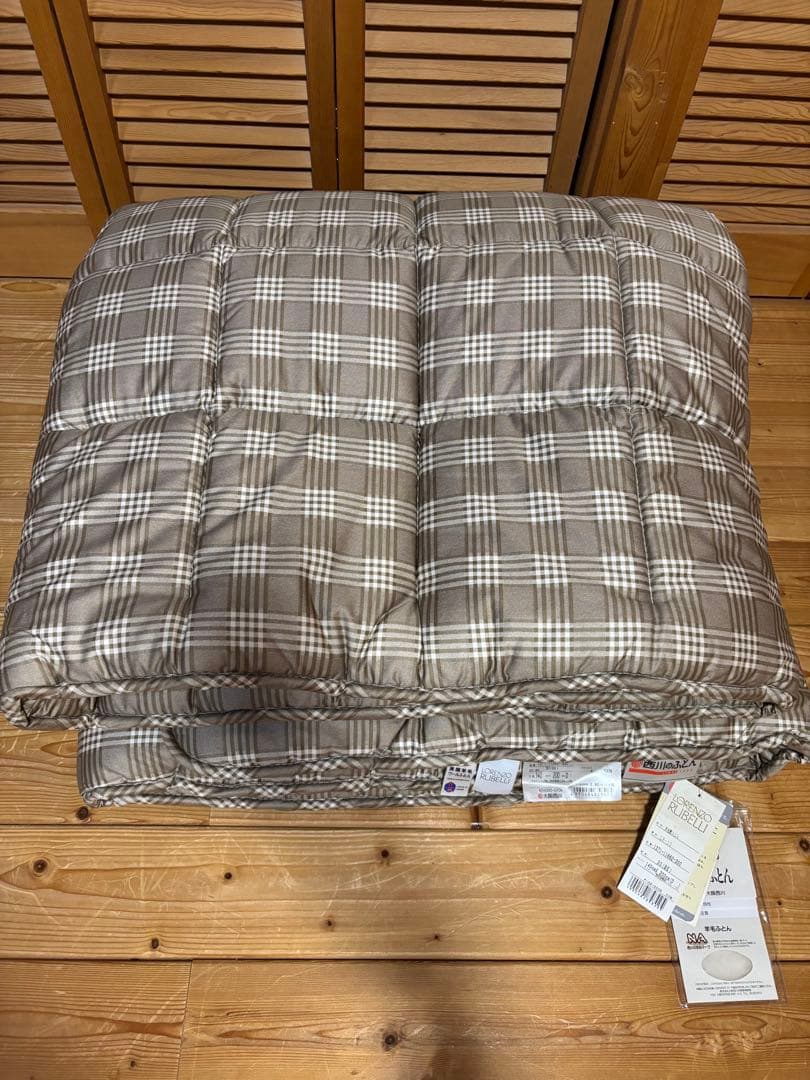 大阪西川　高級Lorenzo Rubelli 羊毛敷ふとん　 140x200cm 西川 羊毛敷ふとん（AD03006023） | 西川/ニシカワ | 三越