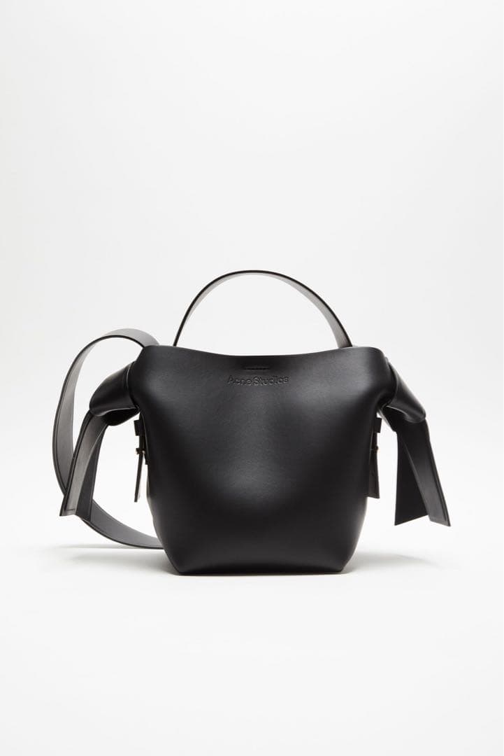 Acne Studios MUSUBI ミニショルダーバッグ/ブラック Acne Studios - Musubi mini shoulder bag - Black