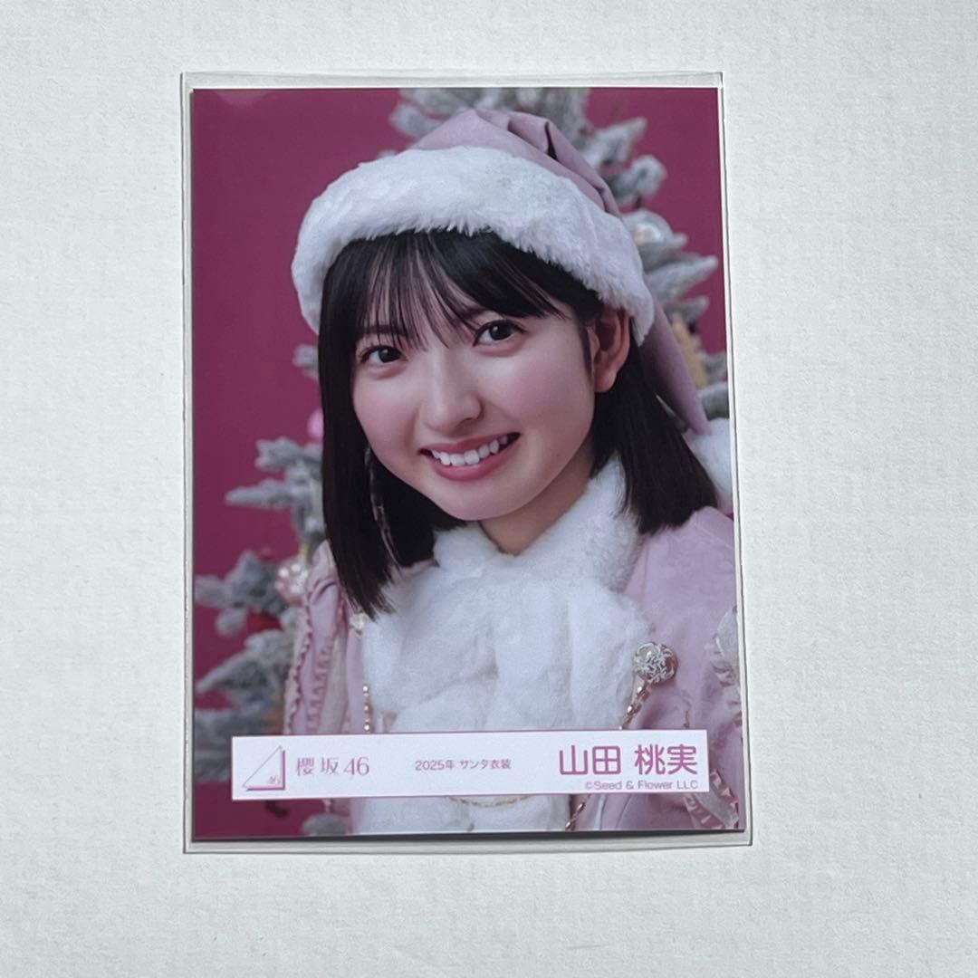 櫻坂46 生写真 2025年 サンタ衣装 山田桃実 ヨリ - メルカリ